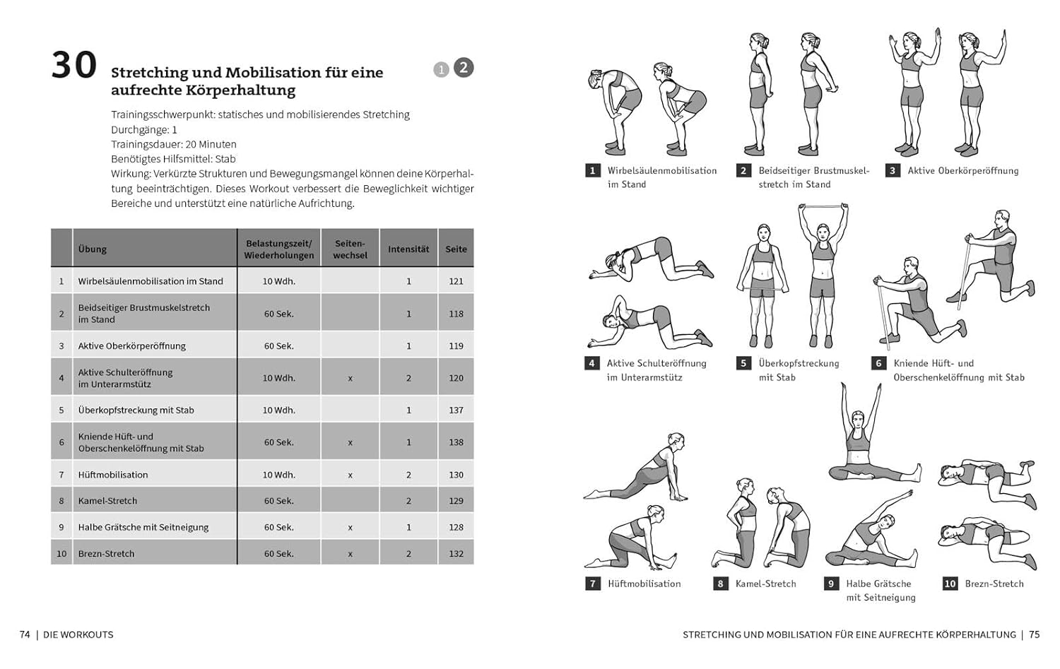 50 Workouts - Stretching